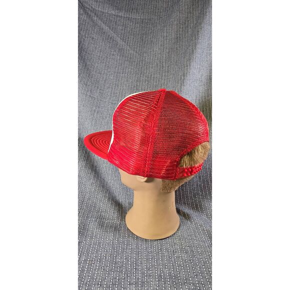 Vintage Trucker Heartbeat of America mesh snapback Hat - Picture 5 of 8